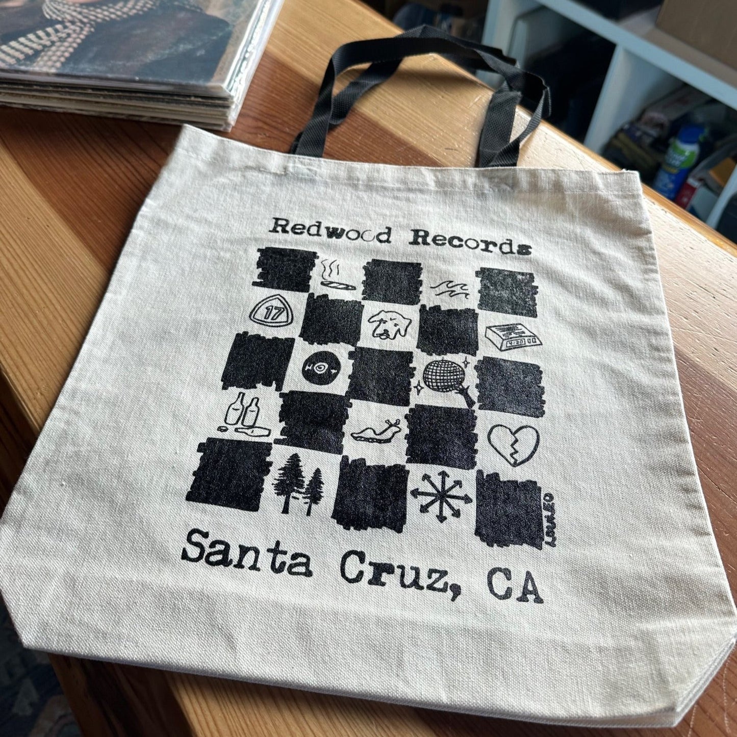 Redwood Records Tote Bag
